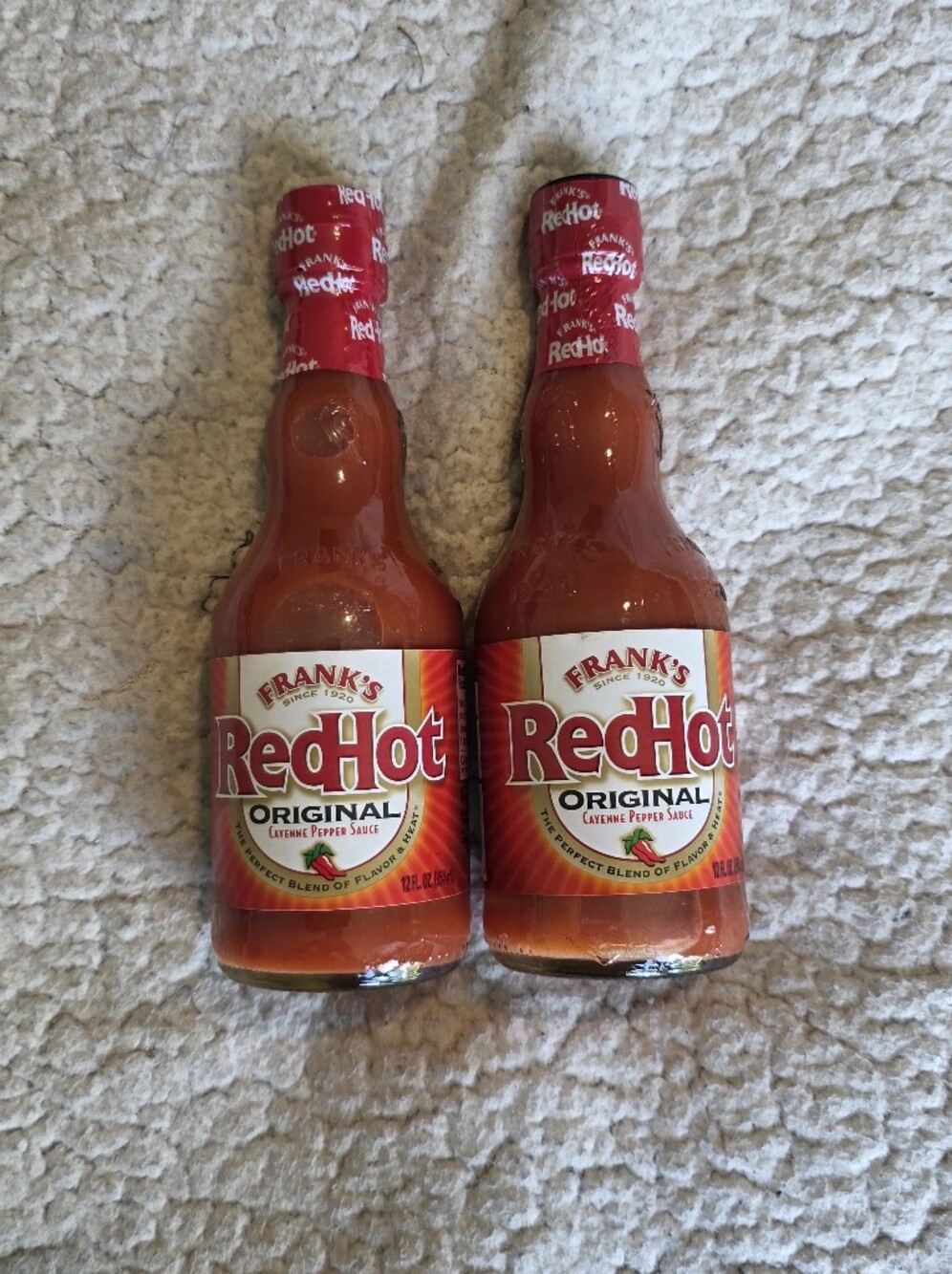 ​Frank's RedHot Original Cayenne Pepper Sauce 12 fl oz (2-Pack) - New Sealed